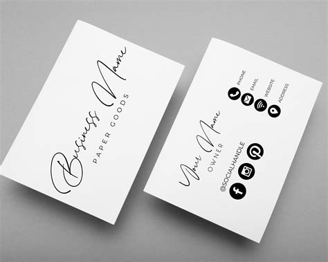 minimalistic business cards|Minimalist Business Cards .